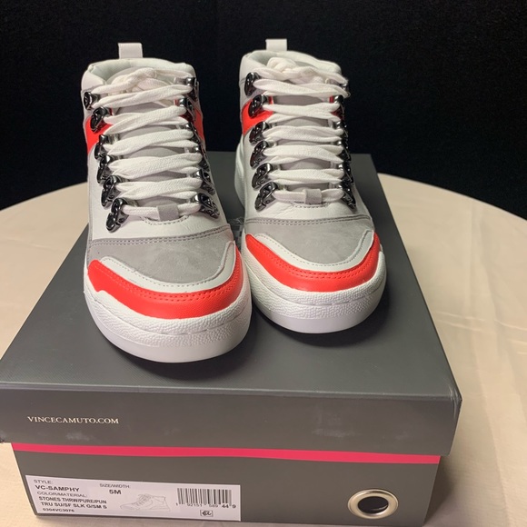 Vince Camuto SAMPHY HIGH-TOP SNEAKER - Picture 14 of 14